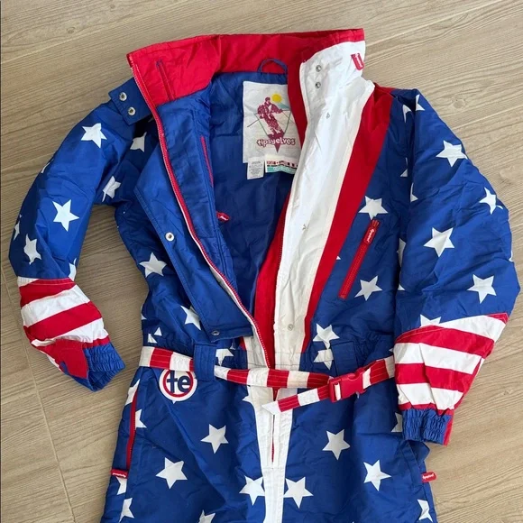WORN ONCE Tipsy Elves snowsuit - Picture 3 of 4